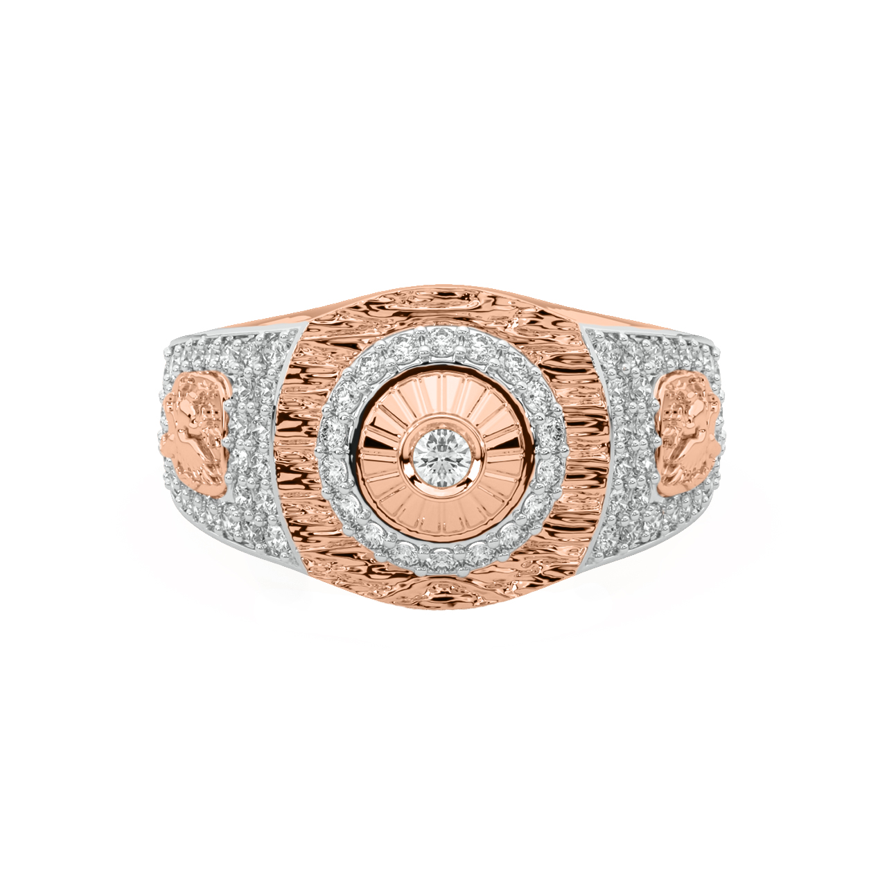 Daniel Round Diamond Ring For Men